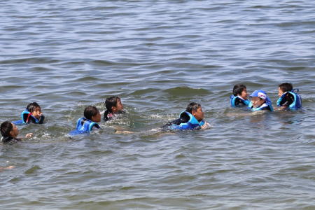 2018子供たちの海体験教室　検見川の浜