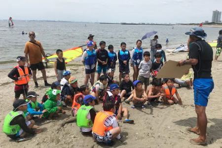 2018子供たちの海体験教室　検見川の浜