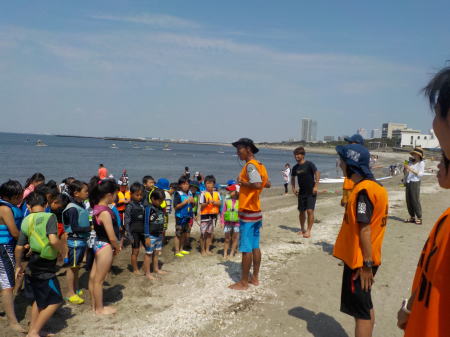 検見川の浜　子供のマリンスポーツ体験教室
