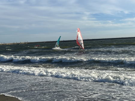 ウインドサーフィン検見川の浜