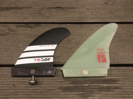 MFC TF10㎝とMUF X-TWIN-S11.5㎝比較