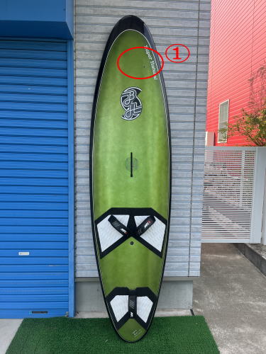 中古ボード2015バーレーヘッズ　スーパーナチュラル　カスタム110L