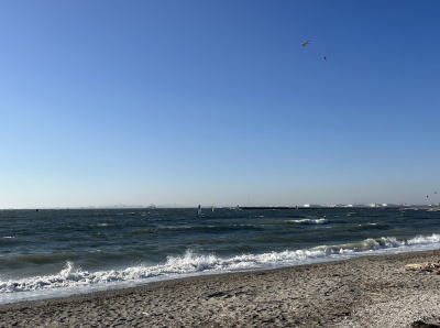 検見川の浜 南西オンショア 検見川の浜 南西