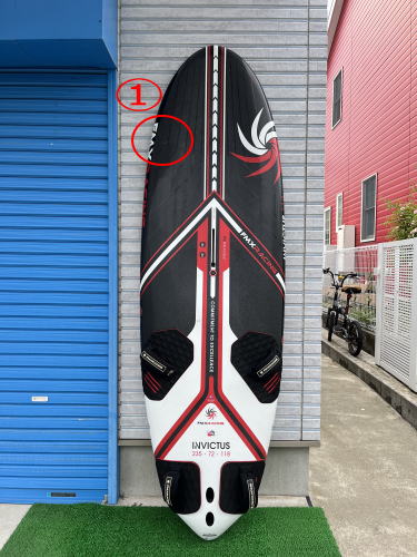 中古2021　FMX　INVICTUS　118L
