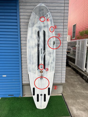 中古WAVEボード2022　Quatro Cube 87L